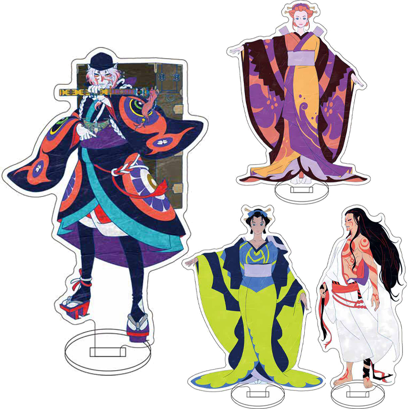 Anime Merchandise Toys - 16-сантиметровая аниме-фигурка Мононоке ‌ Фигурка-подставка акриловая