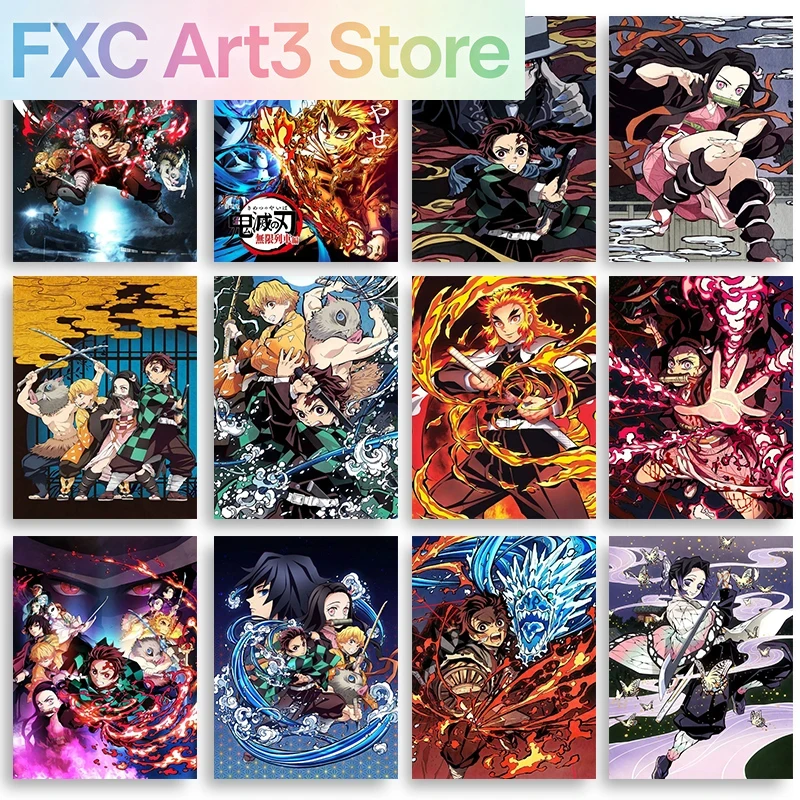 Anime Merchandise Posters - Безрамная картина на холсте «Аниме: Убийца