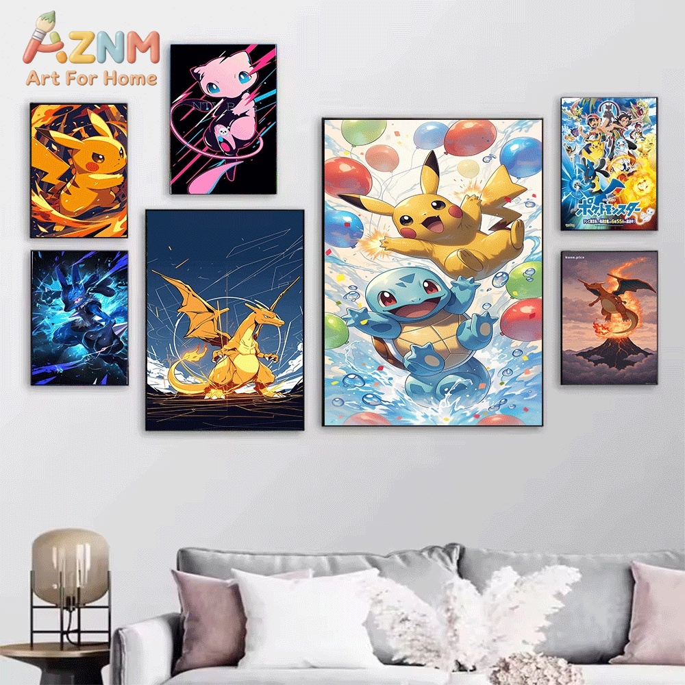 AZNM Картина на холсте с изобр – обзор и цена Anime Merchandise Posters