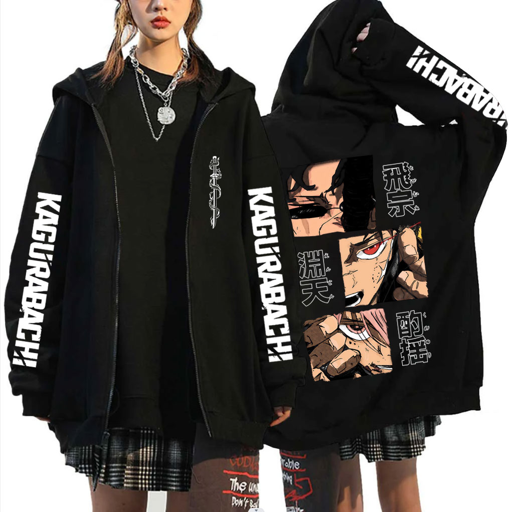 Японское аниме-худи Kagurabach – обзор и цена Anime Merch Hoodie