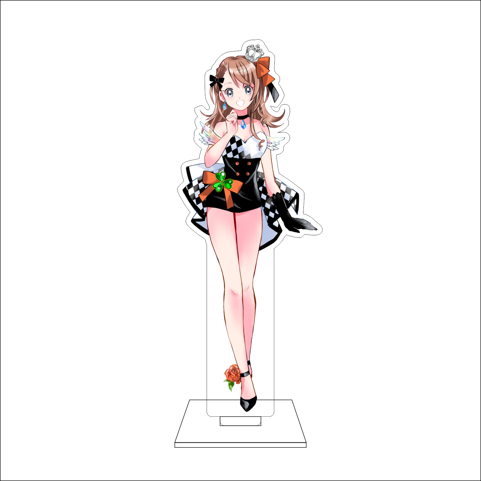 16 см Аниме-фигурка ‌ Акрилова – обзор и цена Anime Merchandise Toys