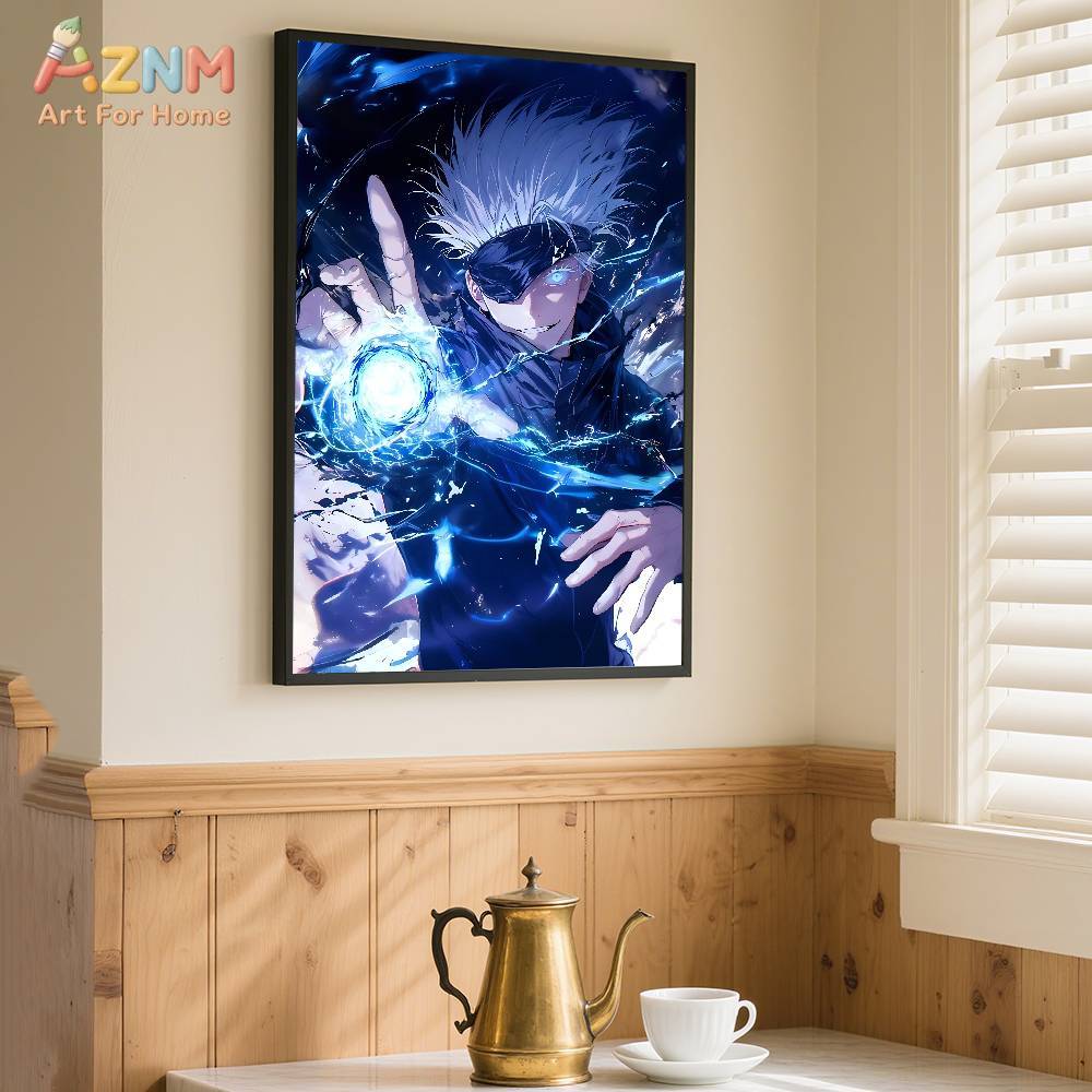 AZNM Jujutsu Kaisen Gojo Sator – обзор и цена Anime Merchandise Posters