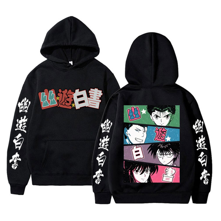 Худи в стиле аниме YuYu Hakush – обзор и цена Anime Merch Hoodie